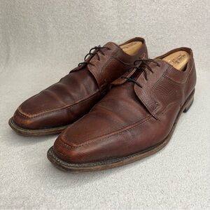 Allen Edmonds Leather Oxfords Dress Shoes-Brown Leather-Men’s 12-Business-Formal